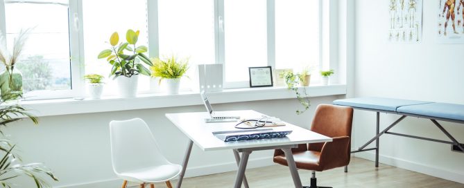 Praktijkruimte hoort bij woning